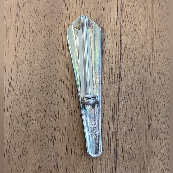 Vinatge Mongram Spoon Brooch - Picture 2 of 3